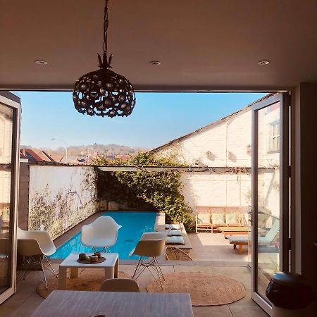 Karaktervolle Woning Met Zwembad Te Ronseヴィラ エクステリア 写真